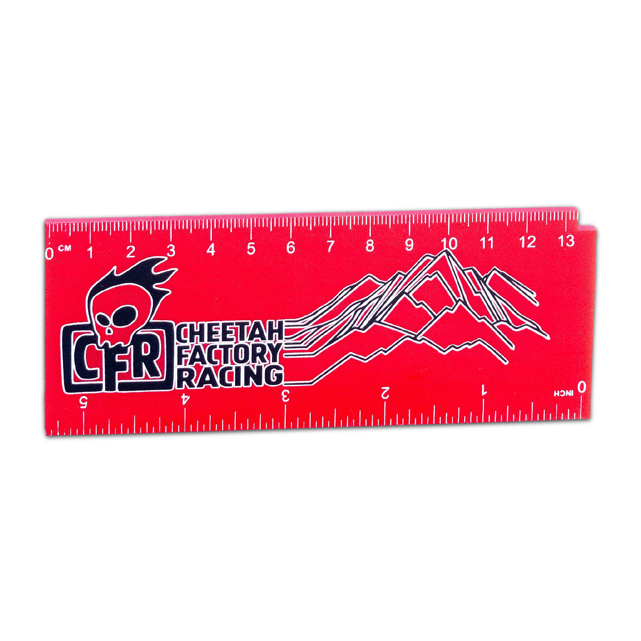 Cheetah Factory Racing Ice Scraper Red