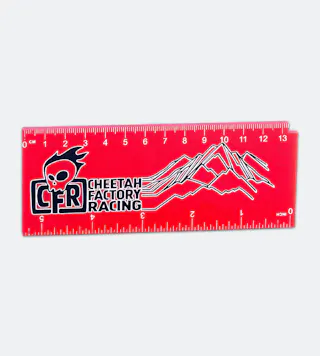 Škrabka Na Led Cheetah Factory Racing Červená