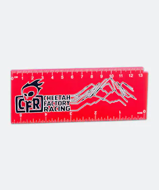 Cheetah Factory Racing Ice Scraper Red