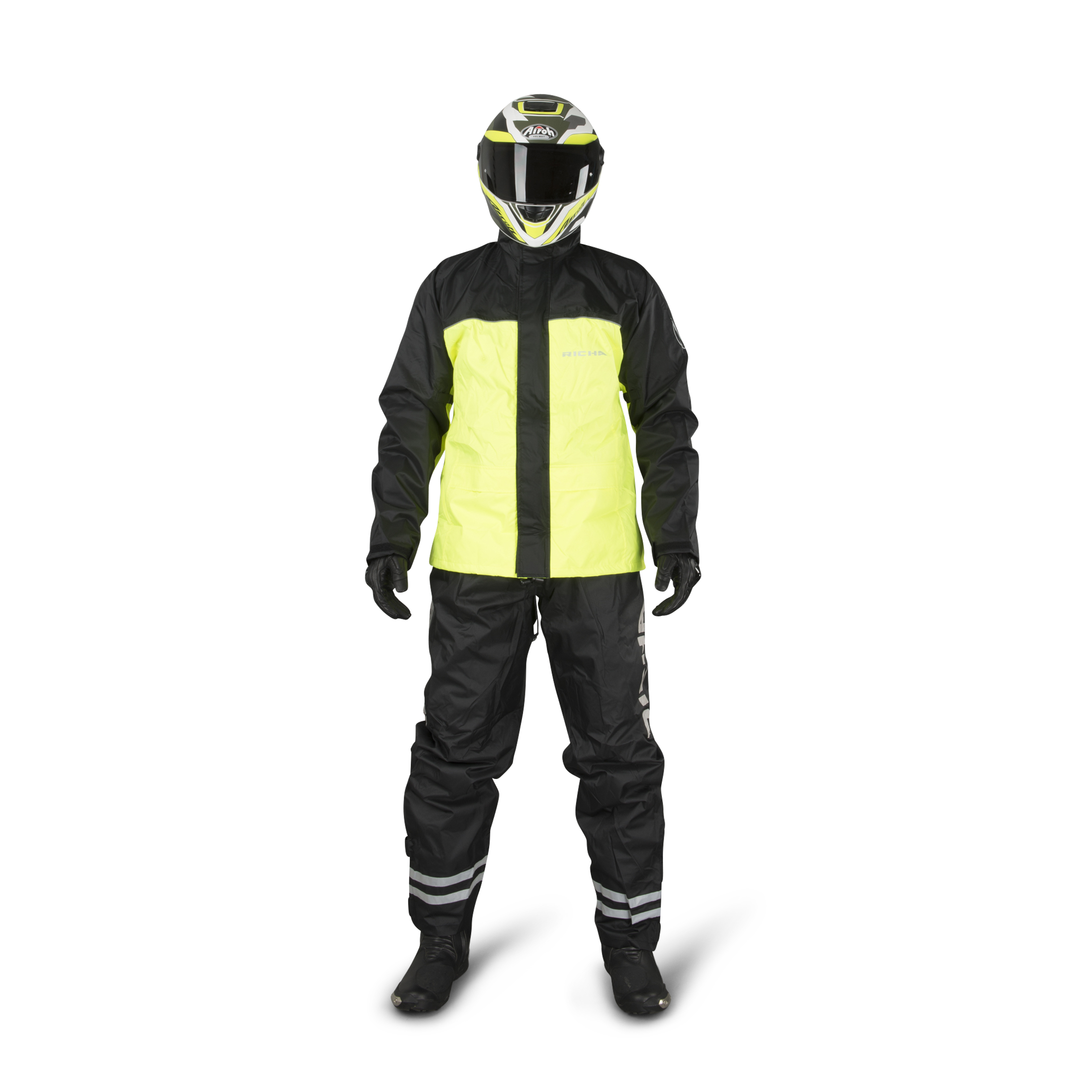 Regenpak 2-delig Richa Neon Raincombi
