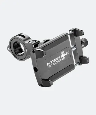 Telefoonhouder Interphone Moto Crab Evo Universal Aluminium Zwart