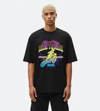 T-Shirt Raven Rider Oversize
