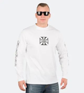 T-shirt Lange Mouwen West Coast Choppers OG Cross