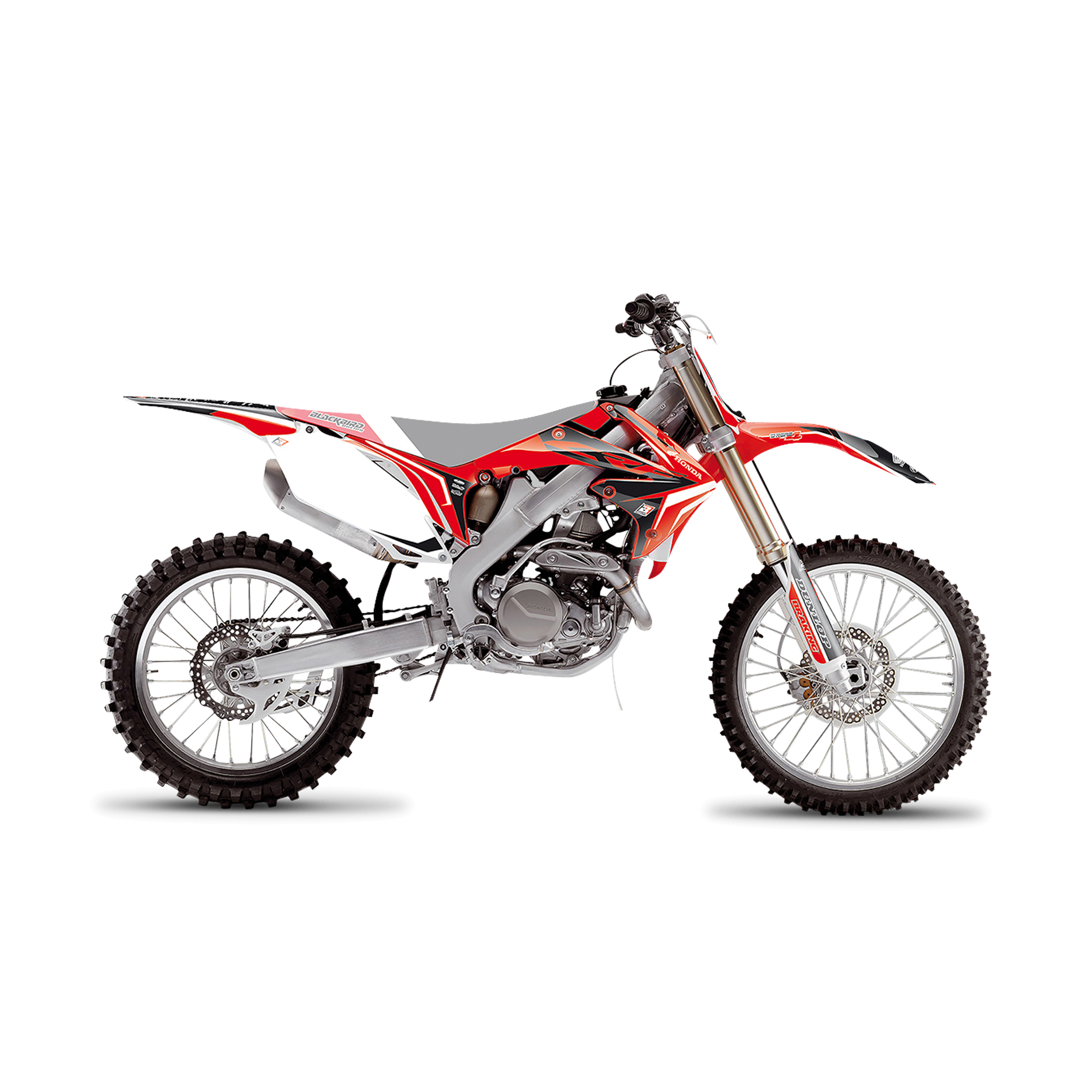 Blackbird Dream 4 Decal Kit Red-Black-White