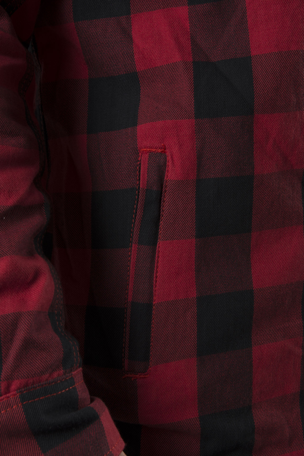 West Coast Choppers Dominator Aramid Riding Flanel Shirt