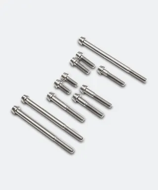 Kit de Tornillos Motor CNC Racing - Titanio