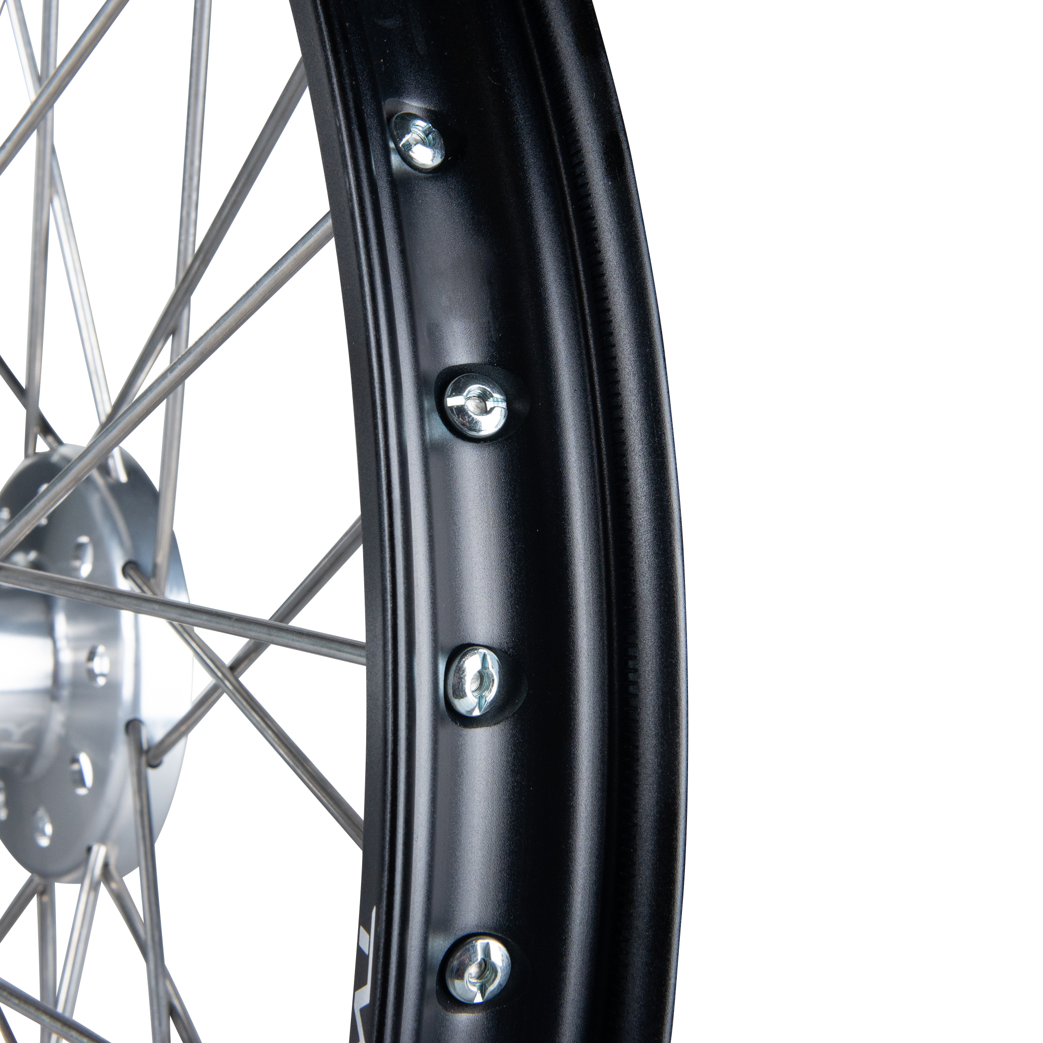 Twenty MX Front Wheel Black-Silver 21"