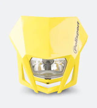 Koplamp Polisport LMX Geel