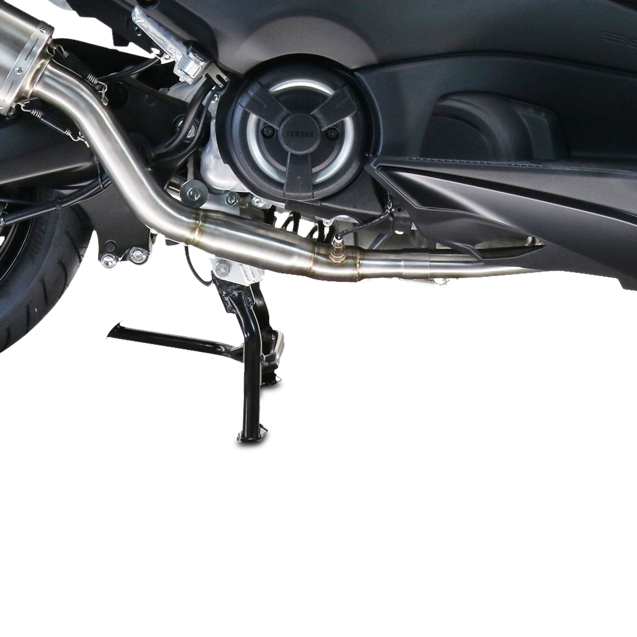 G.P.R. Scooter Dual Inox Full System Brushed Stainless Steel