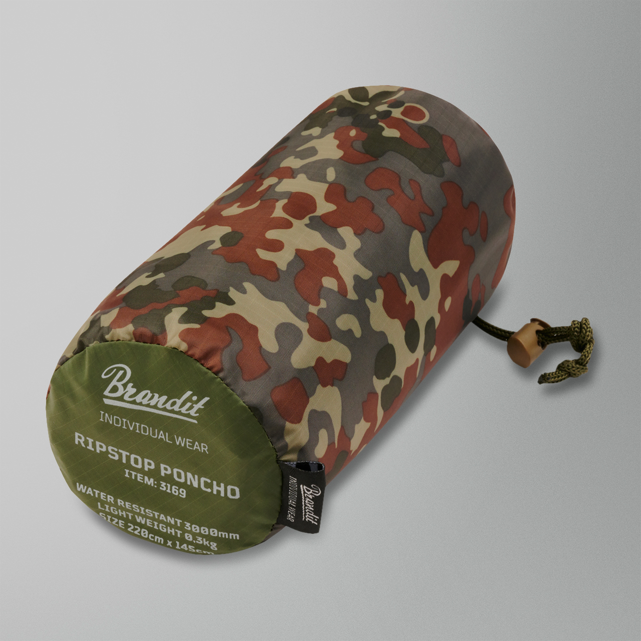 Brandit Ripstop Poncho Rain Jacket
