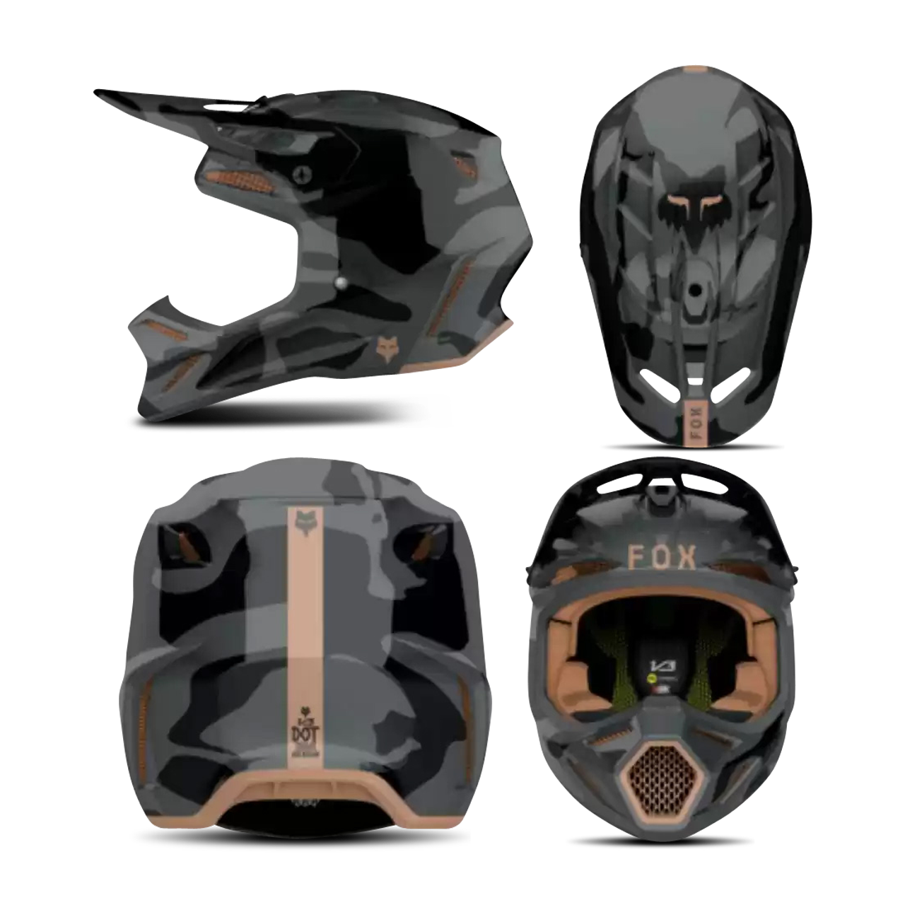 MX Каска FOX V3 Cienega