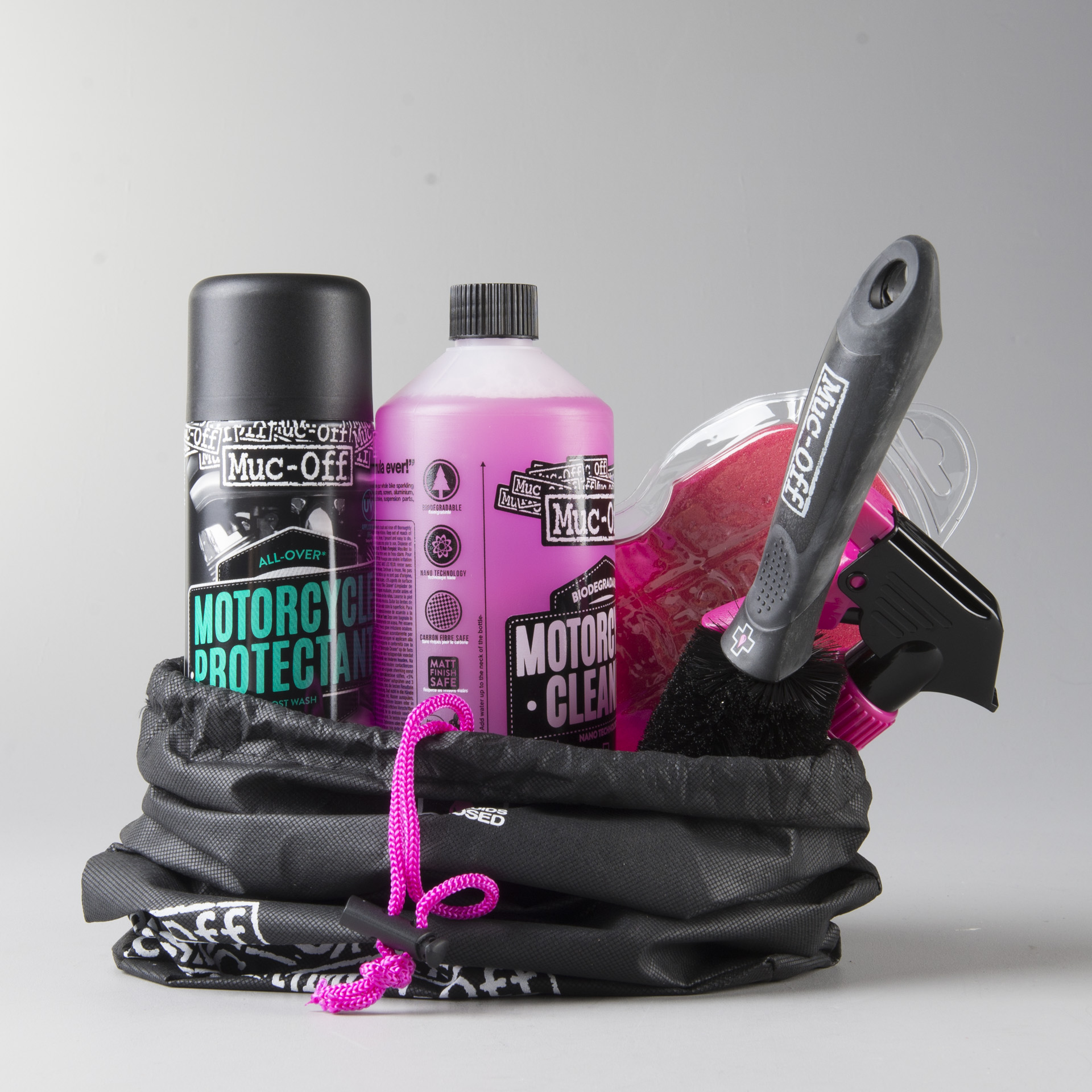 Motorfietsverzorgingkit Muc-Off Essentials