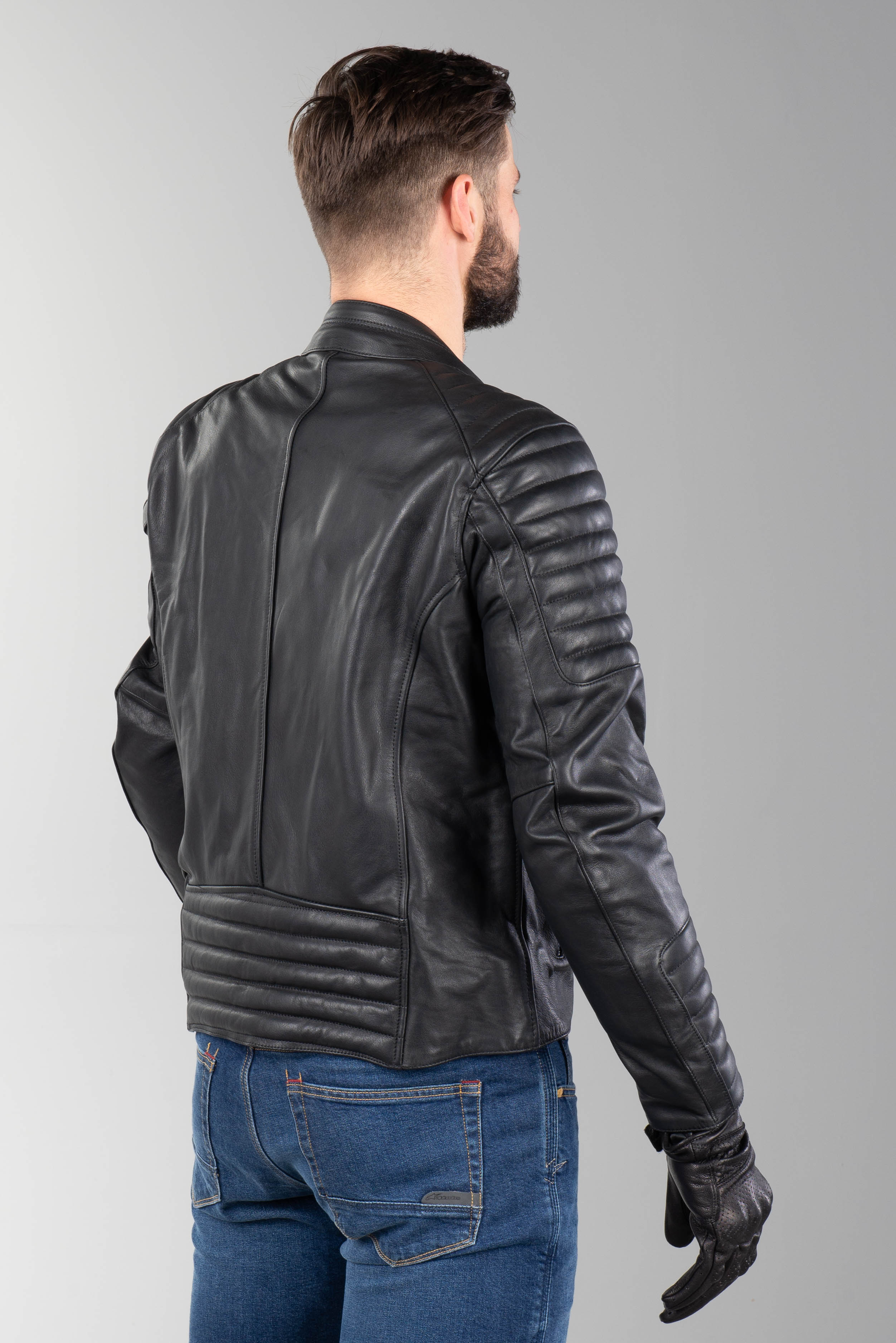 Chaqueta de Moto iXS Classic LD Dark