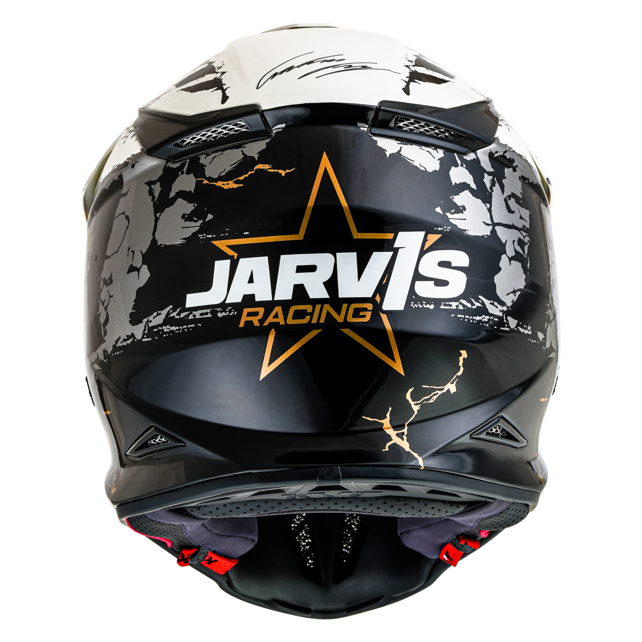 KYT Skyhawk MX Helmet Jarvis Signature Edition