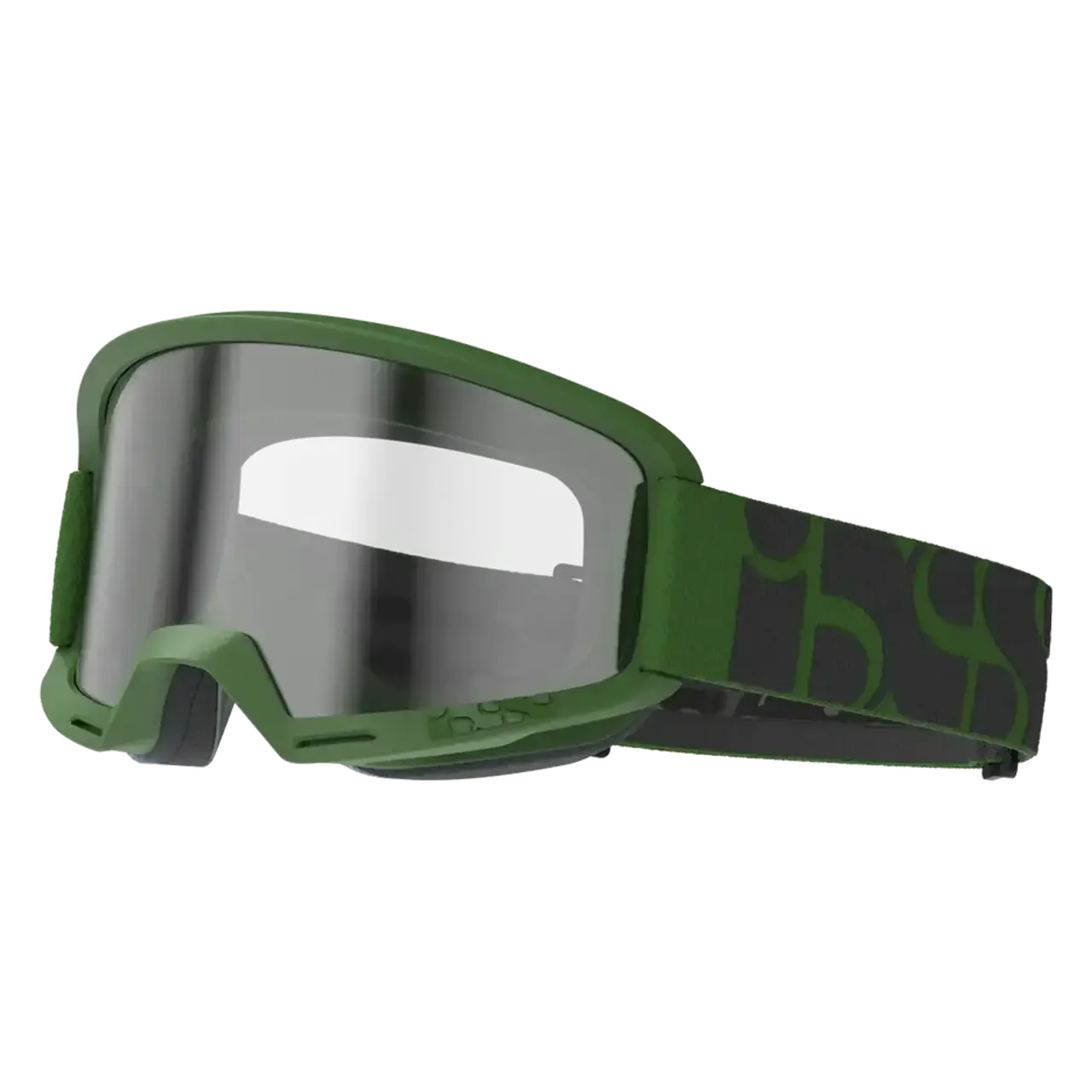 Masque VTT iXS Trigger - Lentille Transparente (Profil Bas)