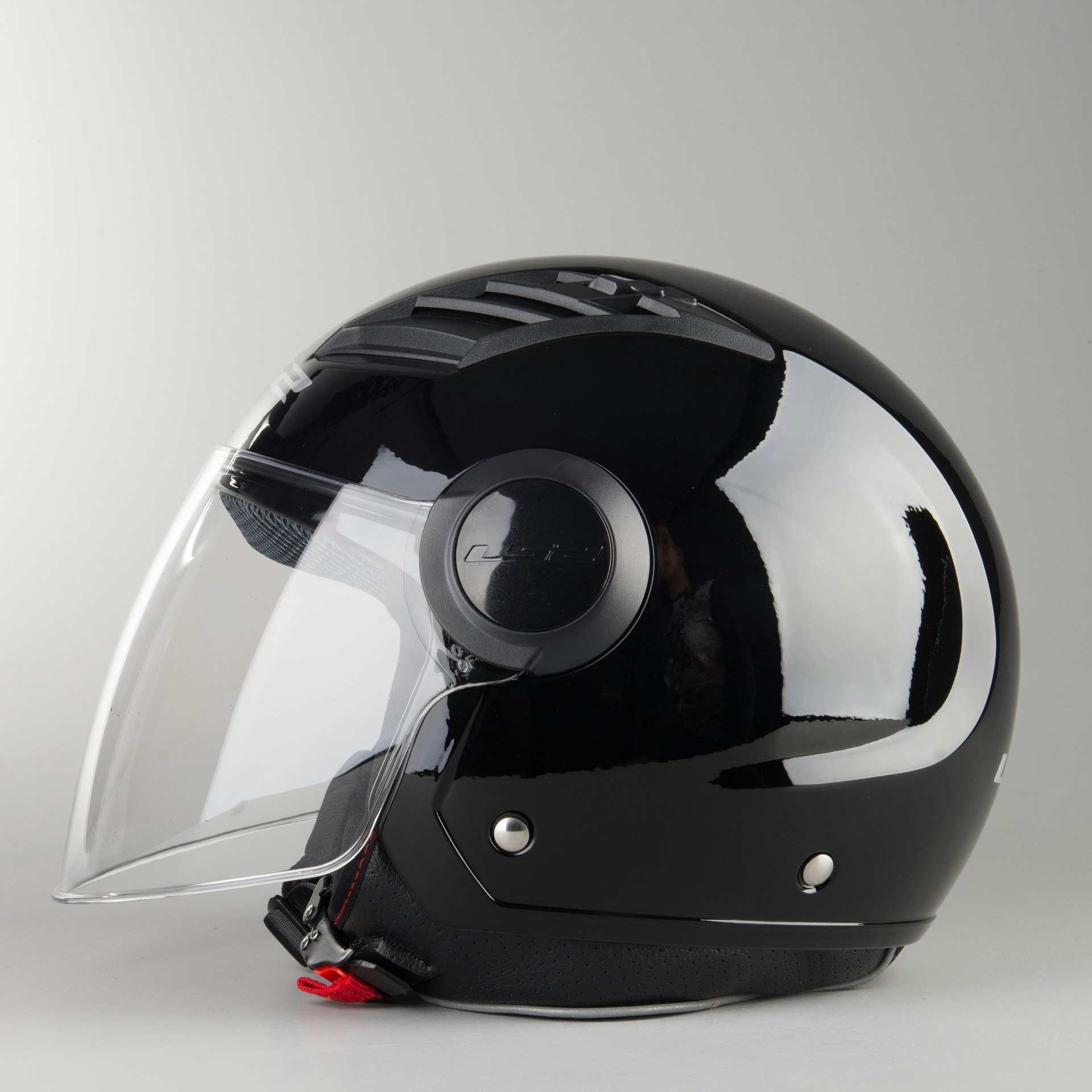 Ls2 casco moto aperto of562 flusso d/'aria METROPOLIS Opaco Nero-Giallo M