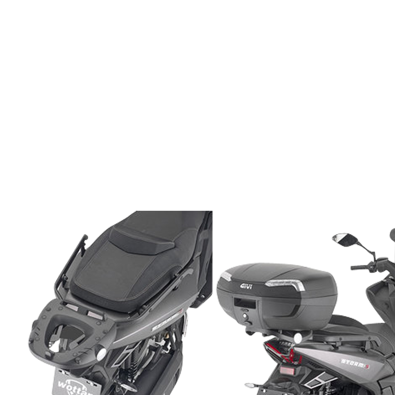Parrilla Trasera Givi Scooter Storm S 300