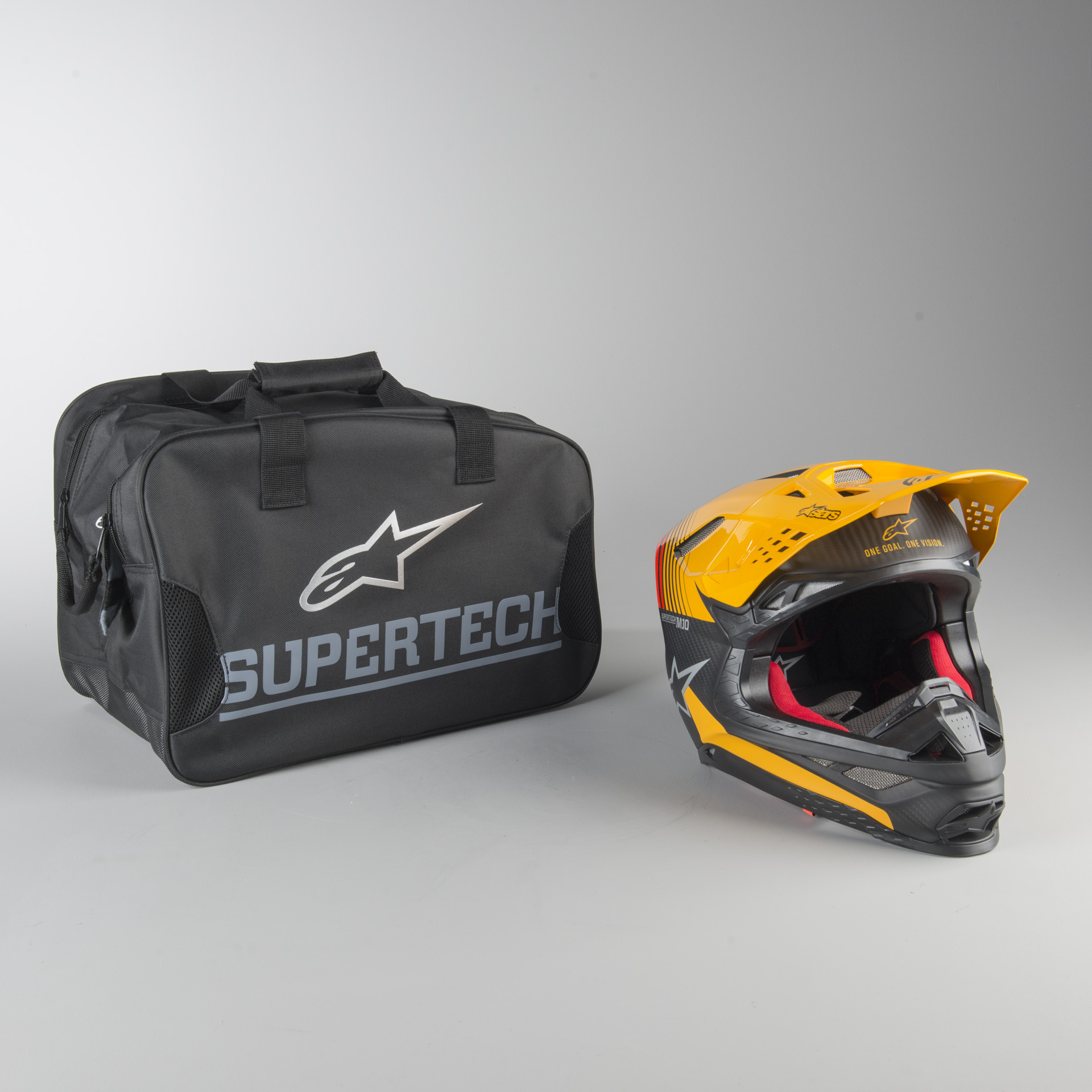 Casco de Cross Alpinestars Supertech M10 Dyno Talla M