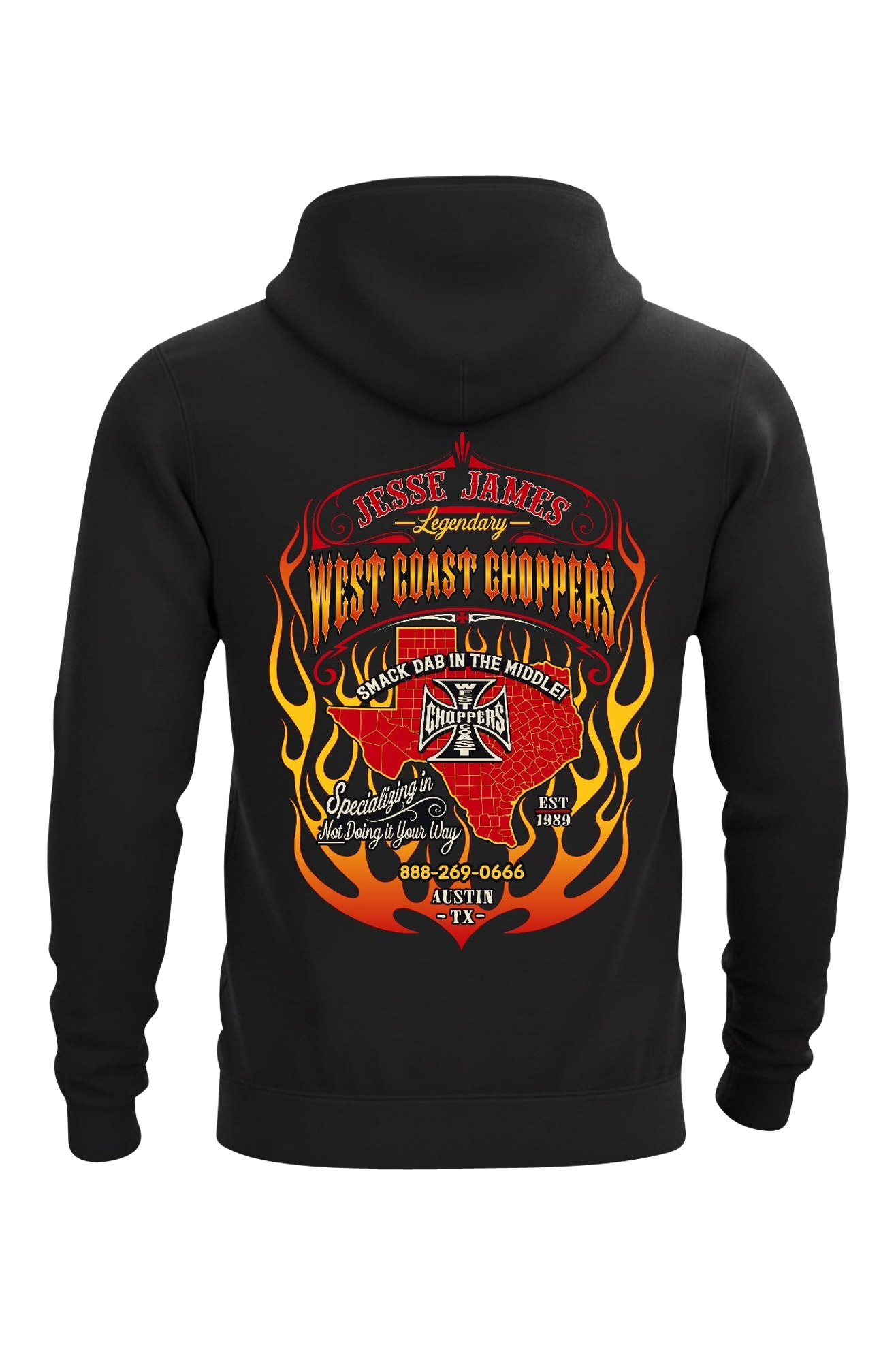 Capucha West Coast Choppers Smack Dab