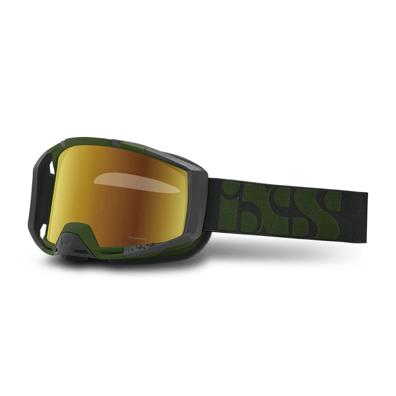 Masque VTT iXS Trigger - Lentille Miroir (Profil Bas)