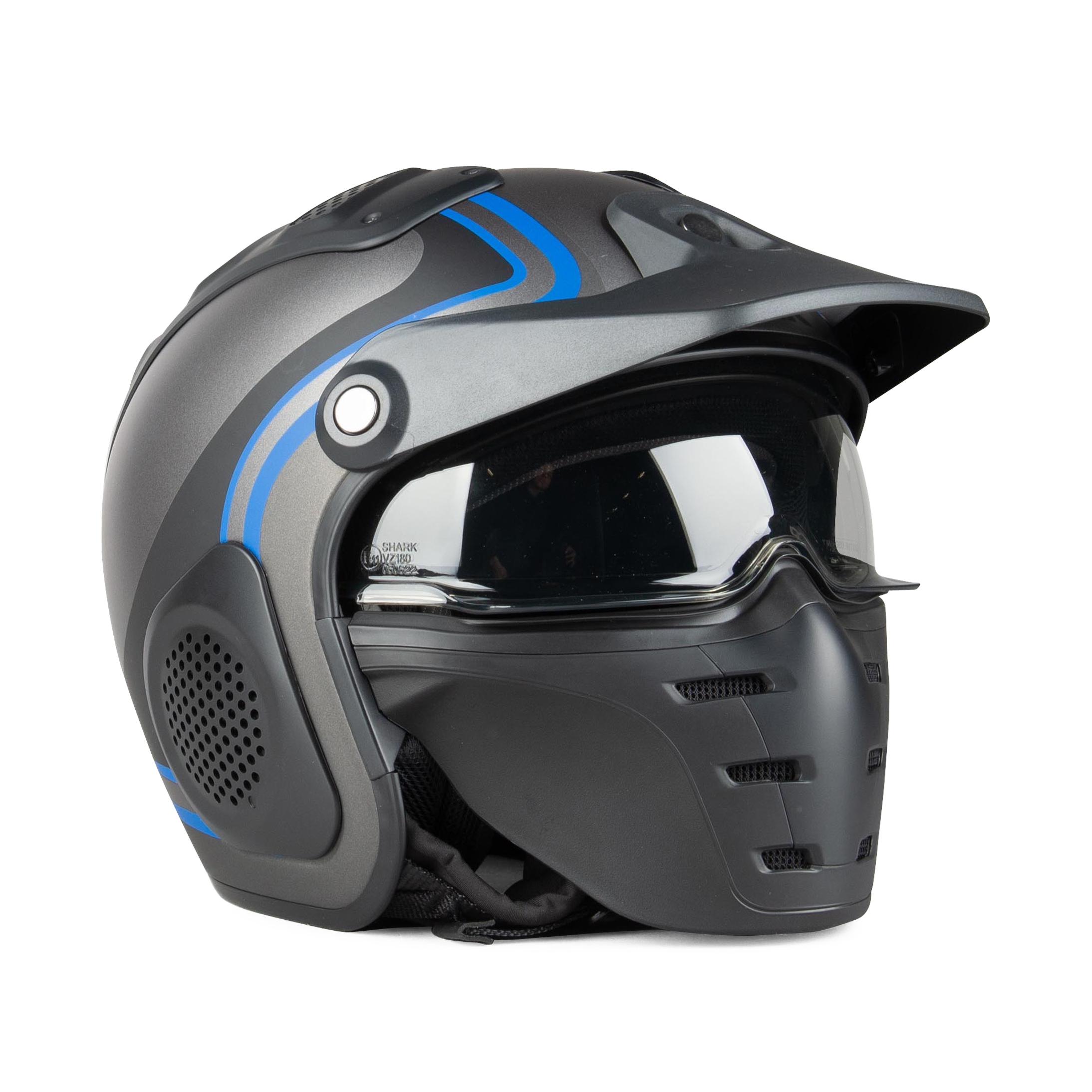 Casco Jet Shark X-Drak Antracite-Nero-Blu - Adesso 30% di risparmio -  xlmoto.it