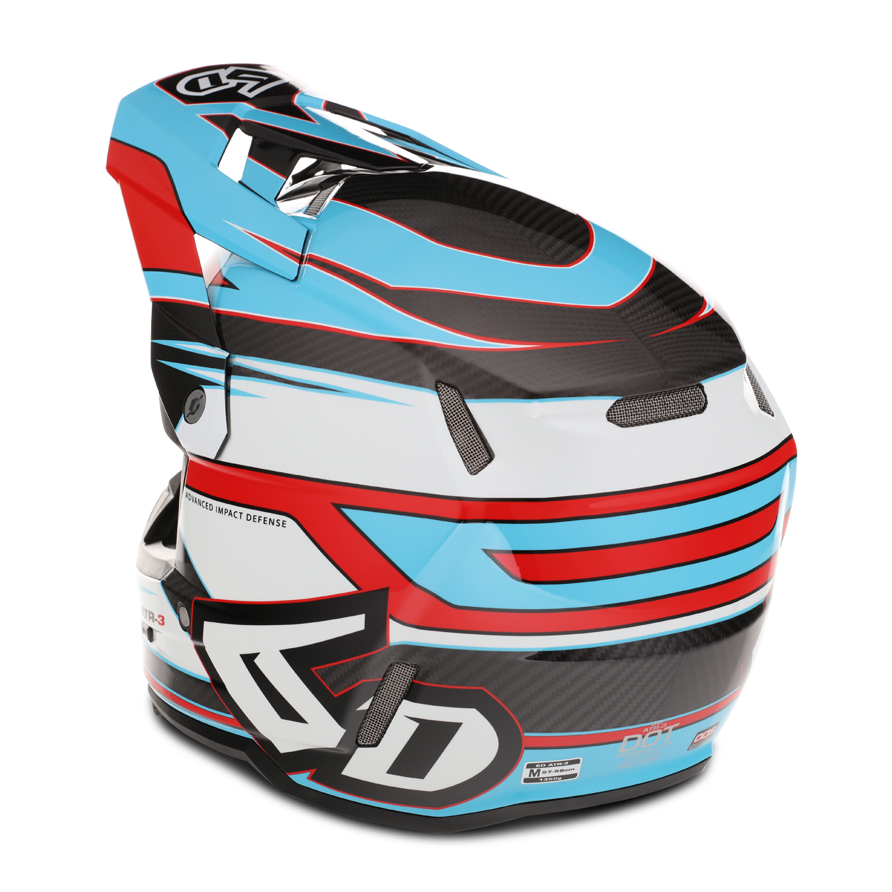 Casco de Cross 6D ATR-3 Hyper