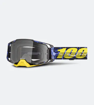 Masque Cross 100% Armega - Écran Transparent