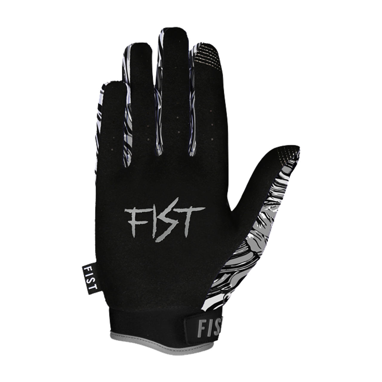 Fist Strapped MX Gloves Dalmation