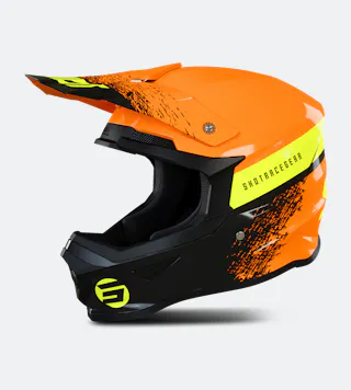 Casco de Cross Shot Furious Roll Niño