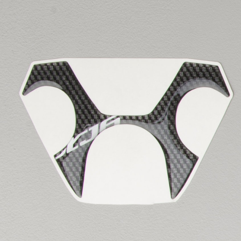 OneDesign Triple Clamp Decal Carbon