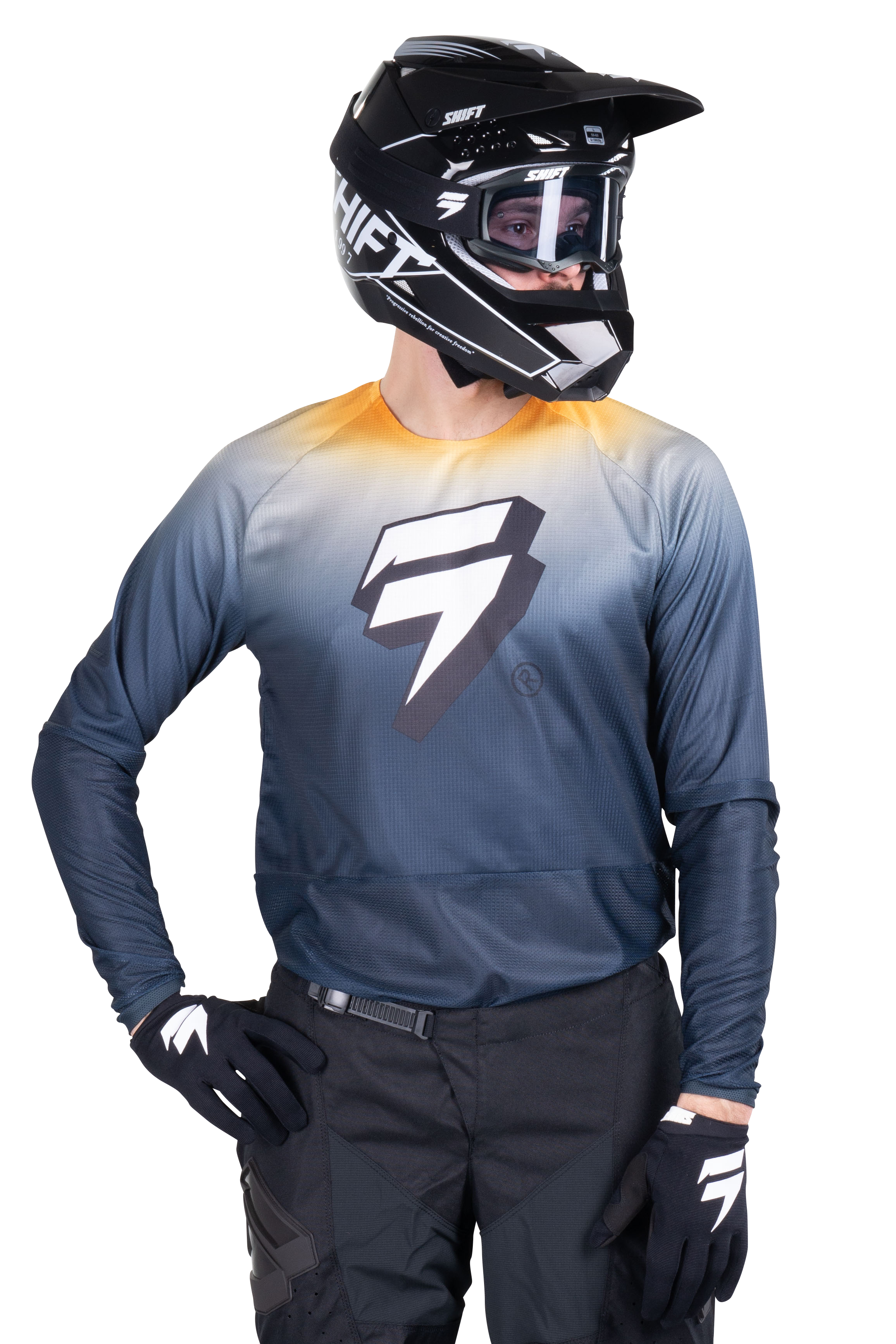 Bluză Motocross Shift White Label Dume