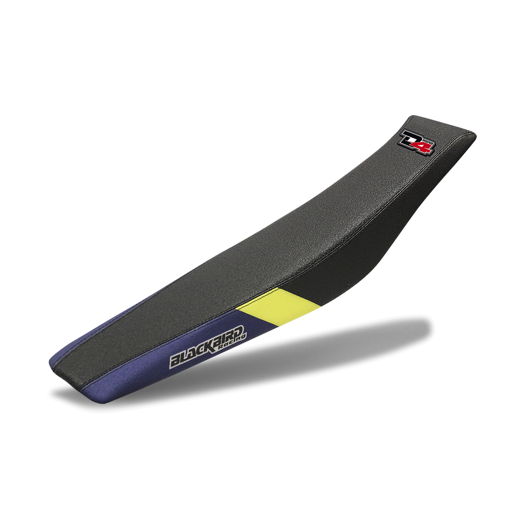 Zadelovertrek Blackbird Dream 4 Zwart-Geel-Blauw