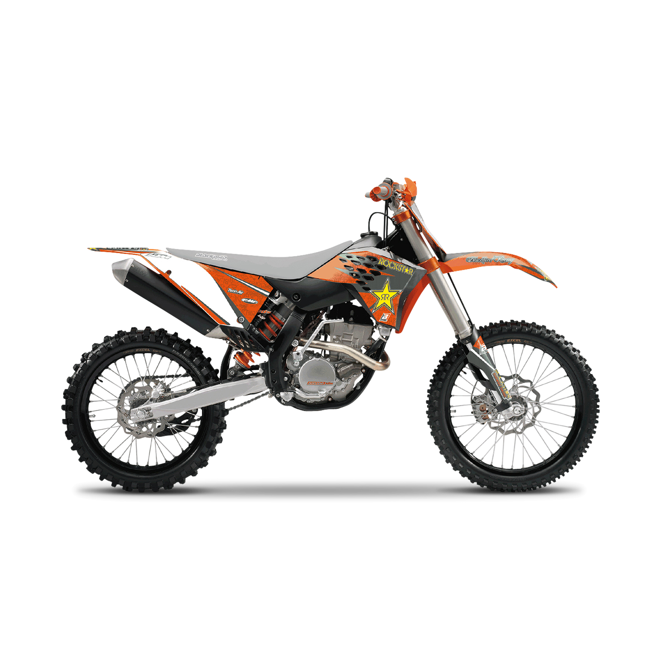Juego de Adhesivos Blackbird Rockstar Energy