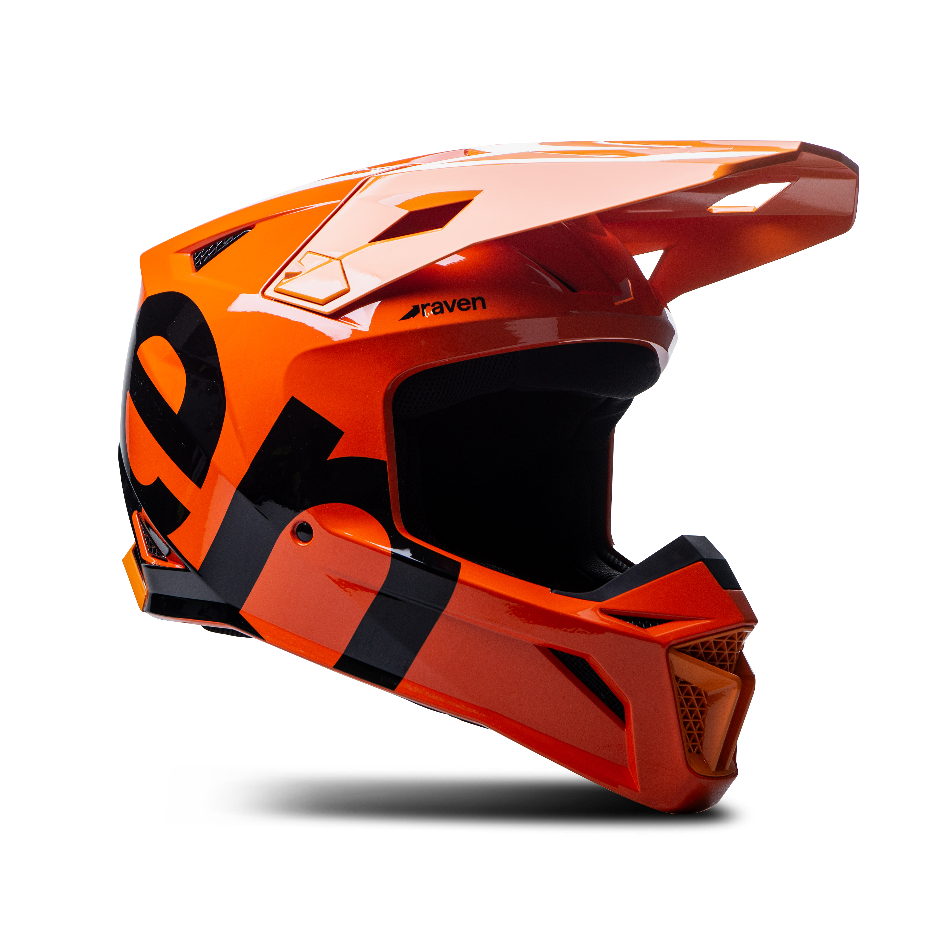 Casco de MX Raven Onyx