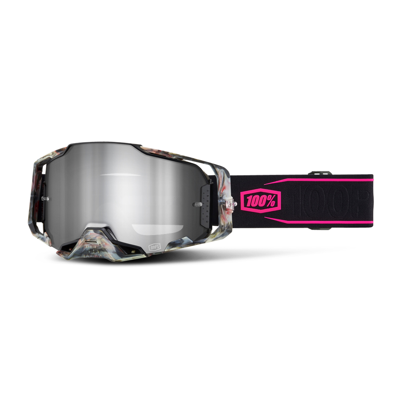 Crossbril 100% Armega Gespiegeld Zilver Lens