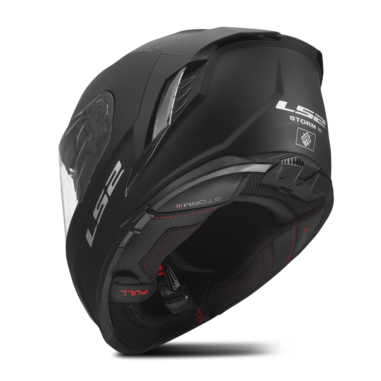 LS2 FF818 Storm III Solid Full Face Helmet