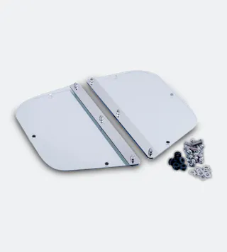 Defletor para Protetores de Motor CustomAcces Transparente