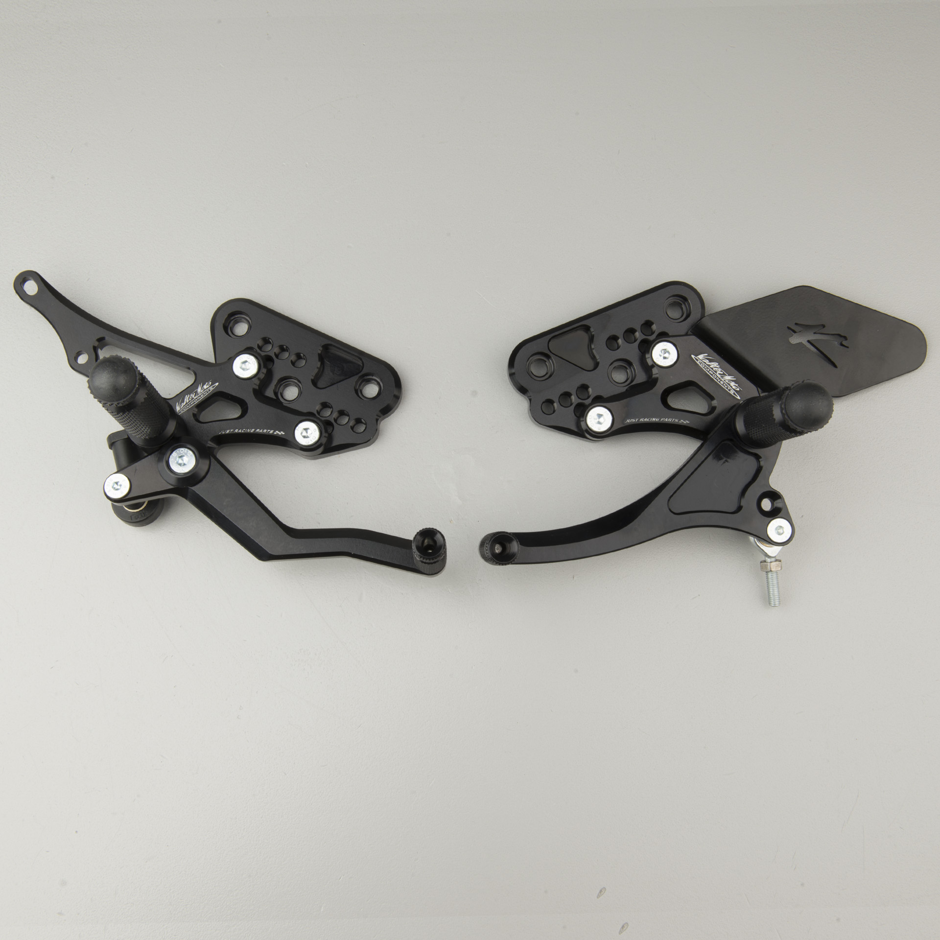 Valter Moto Foot Peg Kit Type 1.5 Black
