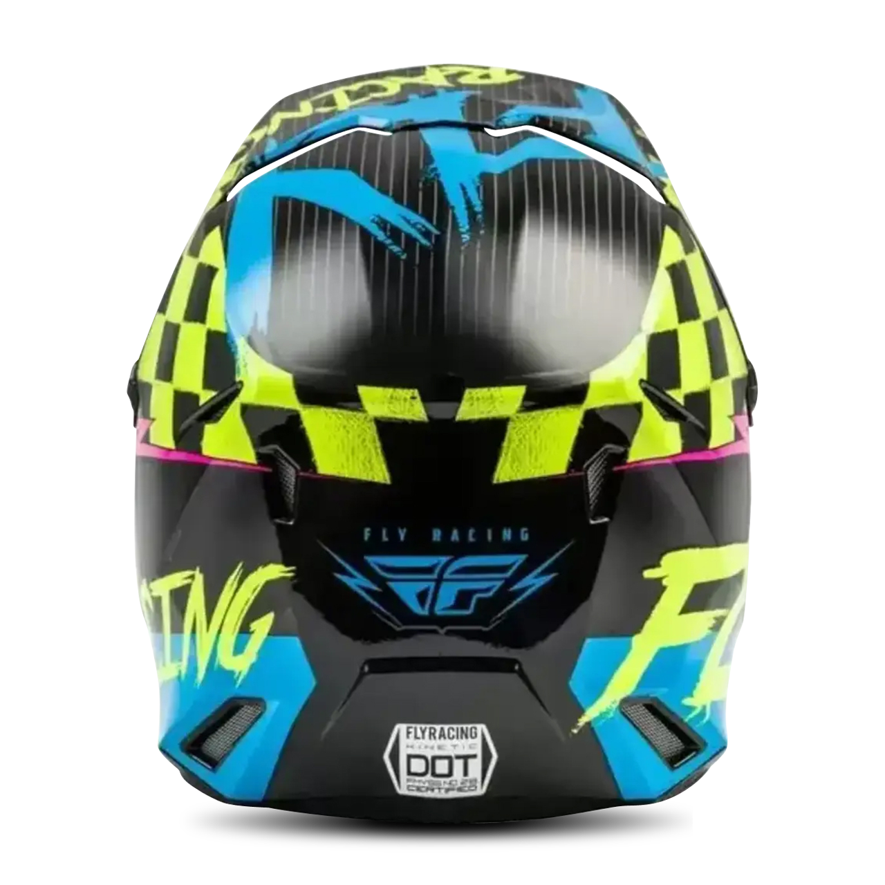 Casco de Cross FLY Racing Kinetic Sketch Niño