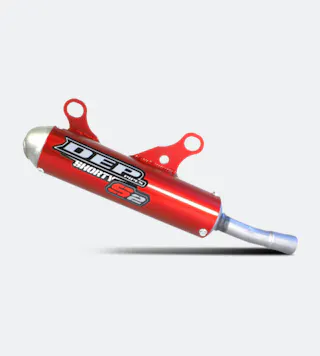 Schalldämpfer DEP Pipes Short (FS) Rot