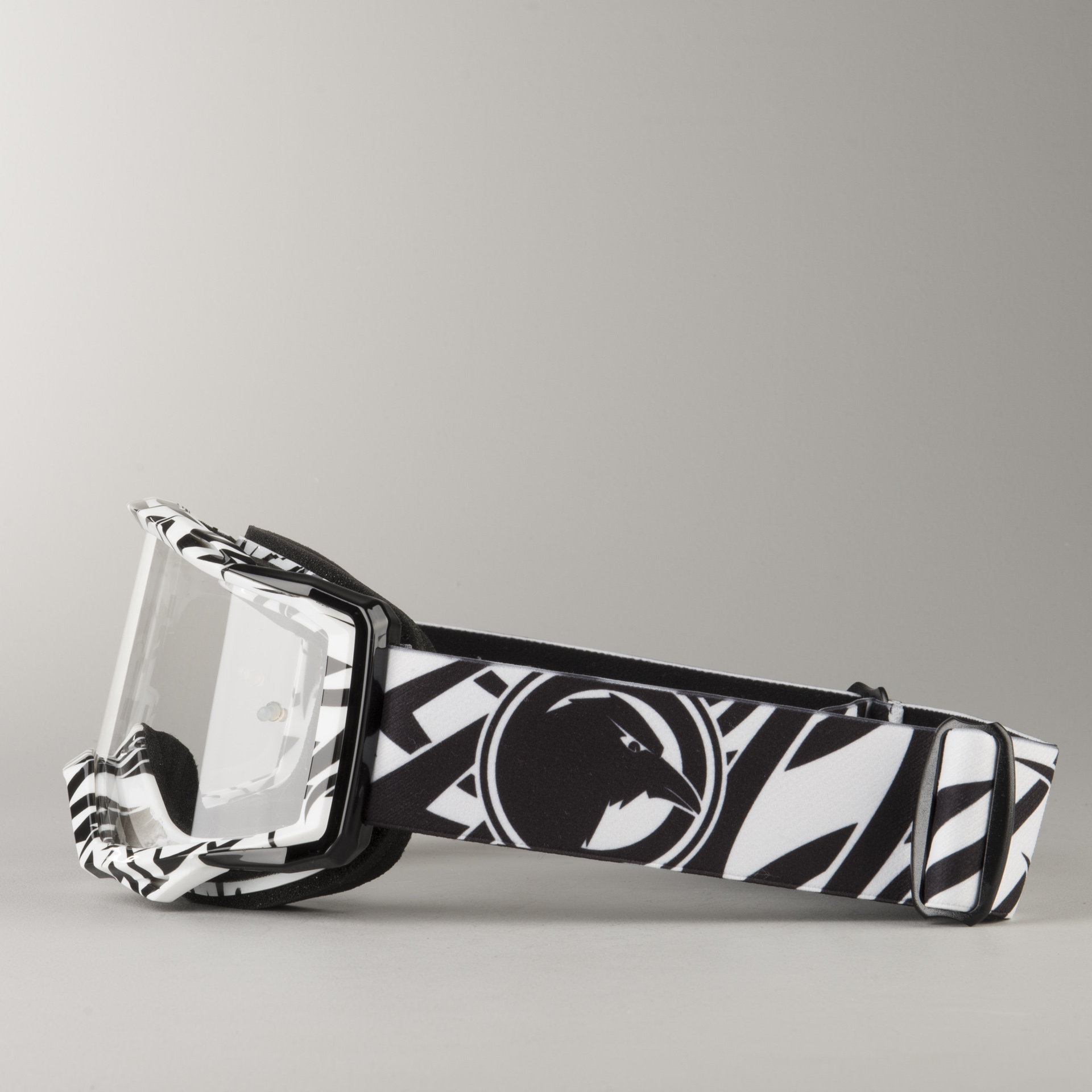 Raven Sniper Crew MX Goggles Mirror
