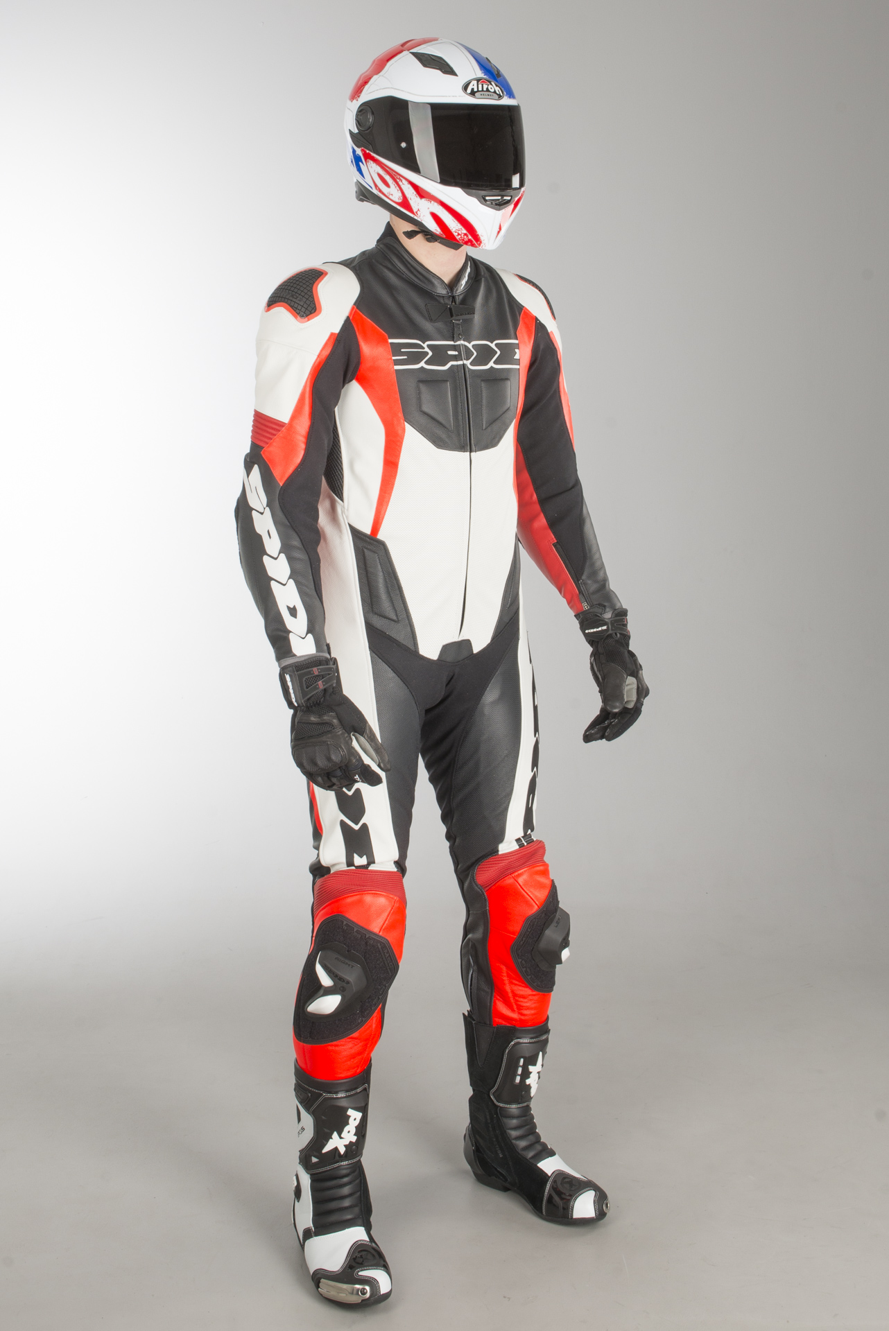 Mono de cuero Spidi Sport War Perforado Pro