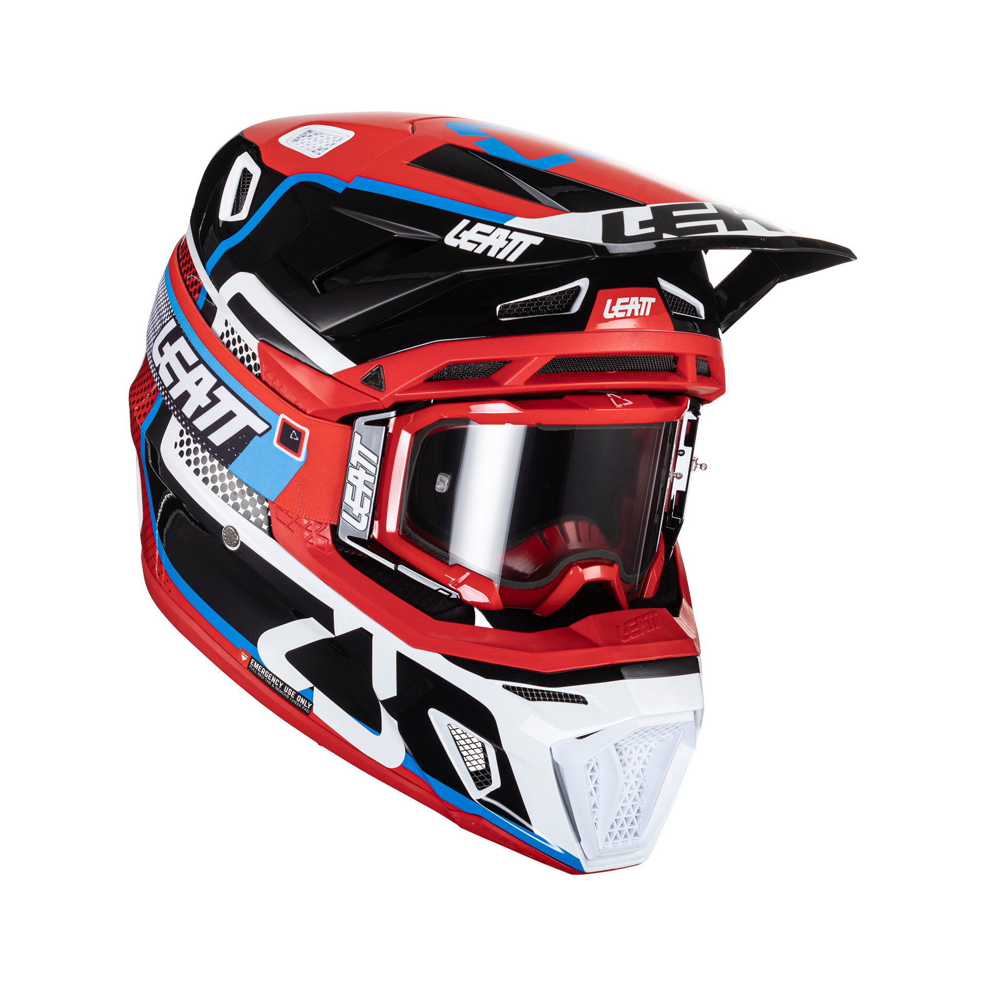 Kit de Casco MX Leatt Moto 8.5 V24 con Gafas