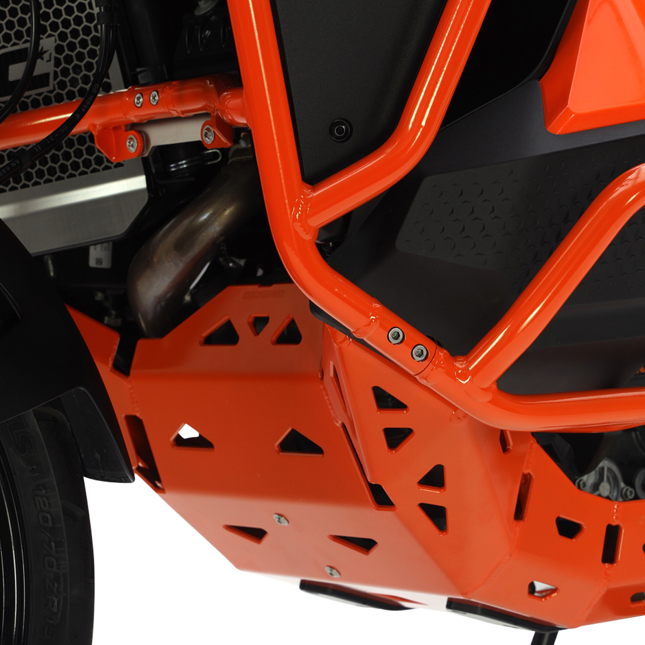 Motorvern Snell PRO Adventure Oransje