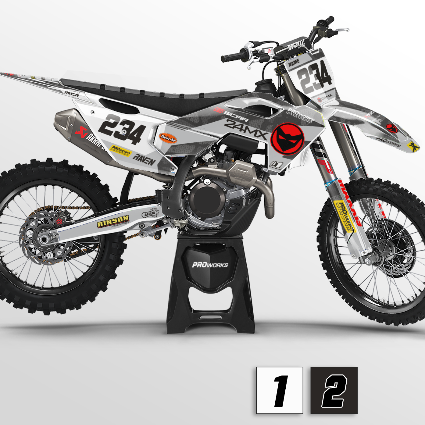 Náhradní díly na Husqvarna WR 250 | Díly a doplňky | 24MX