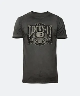 T-shirt Lucky 13 Tombstone