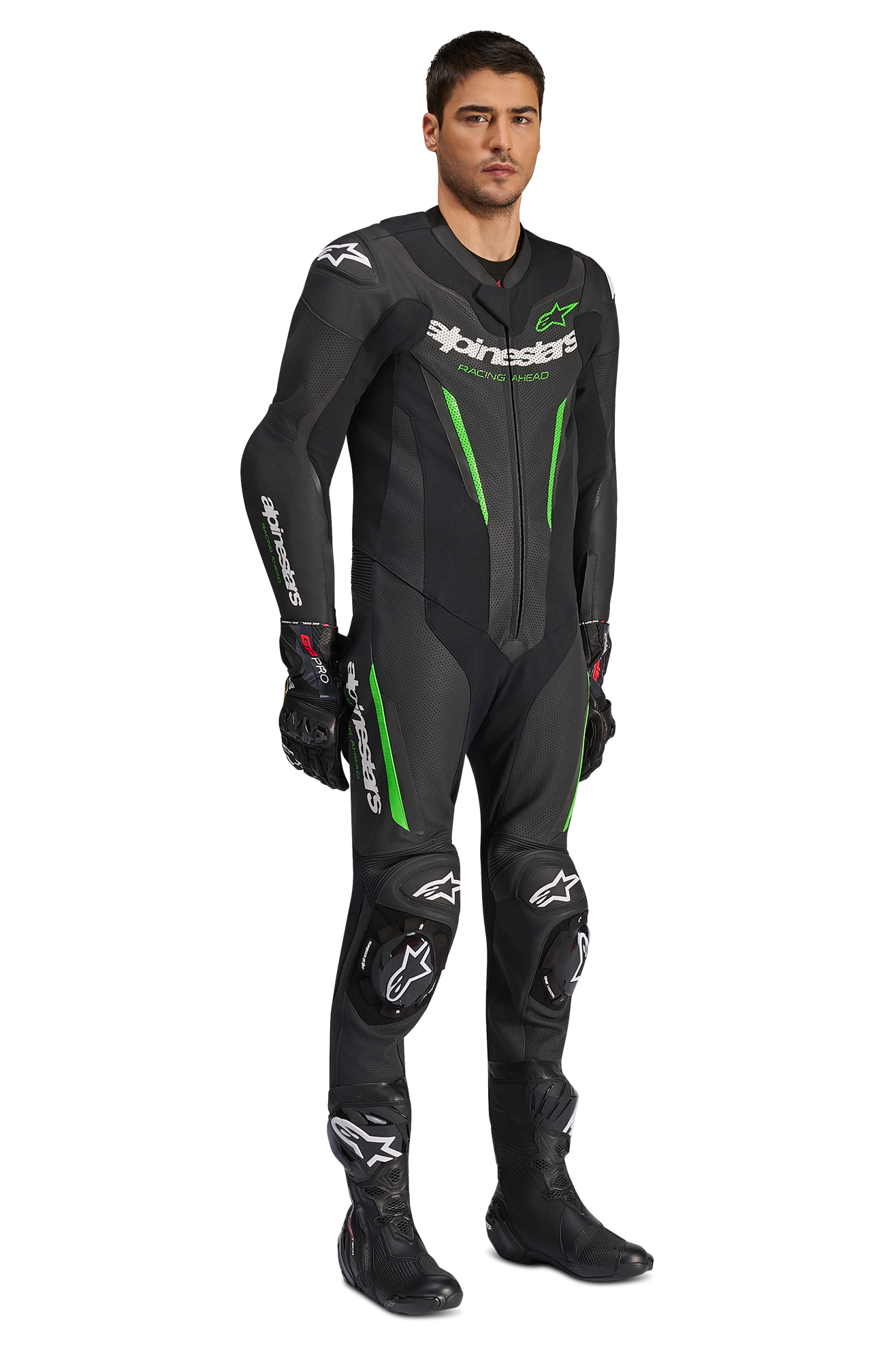 Mono De Cuero Para Moto Alpinestars GP Force V2 1Pc