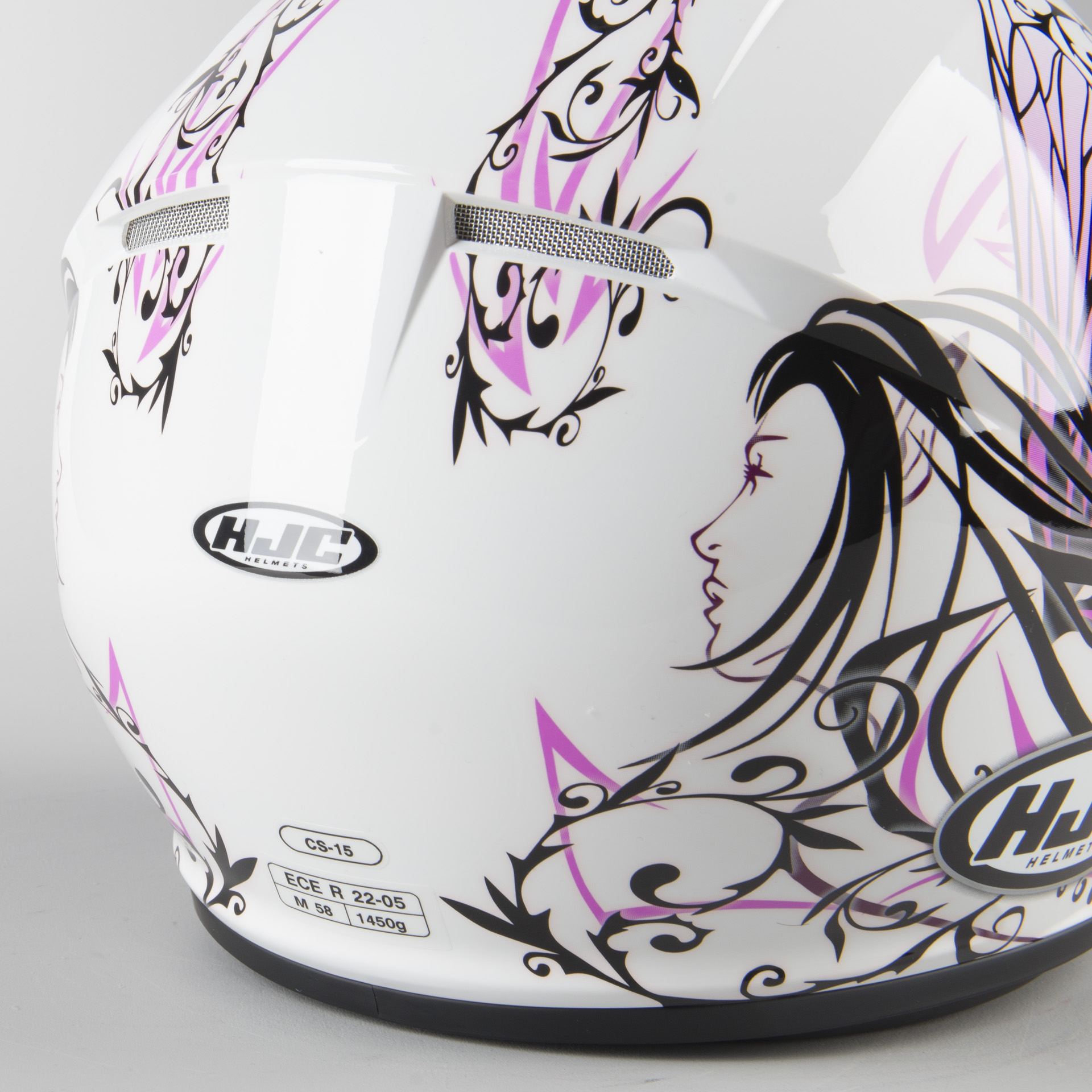 HJC Pink CS-15 Naviya Motorcycle Helmet
