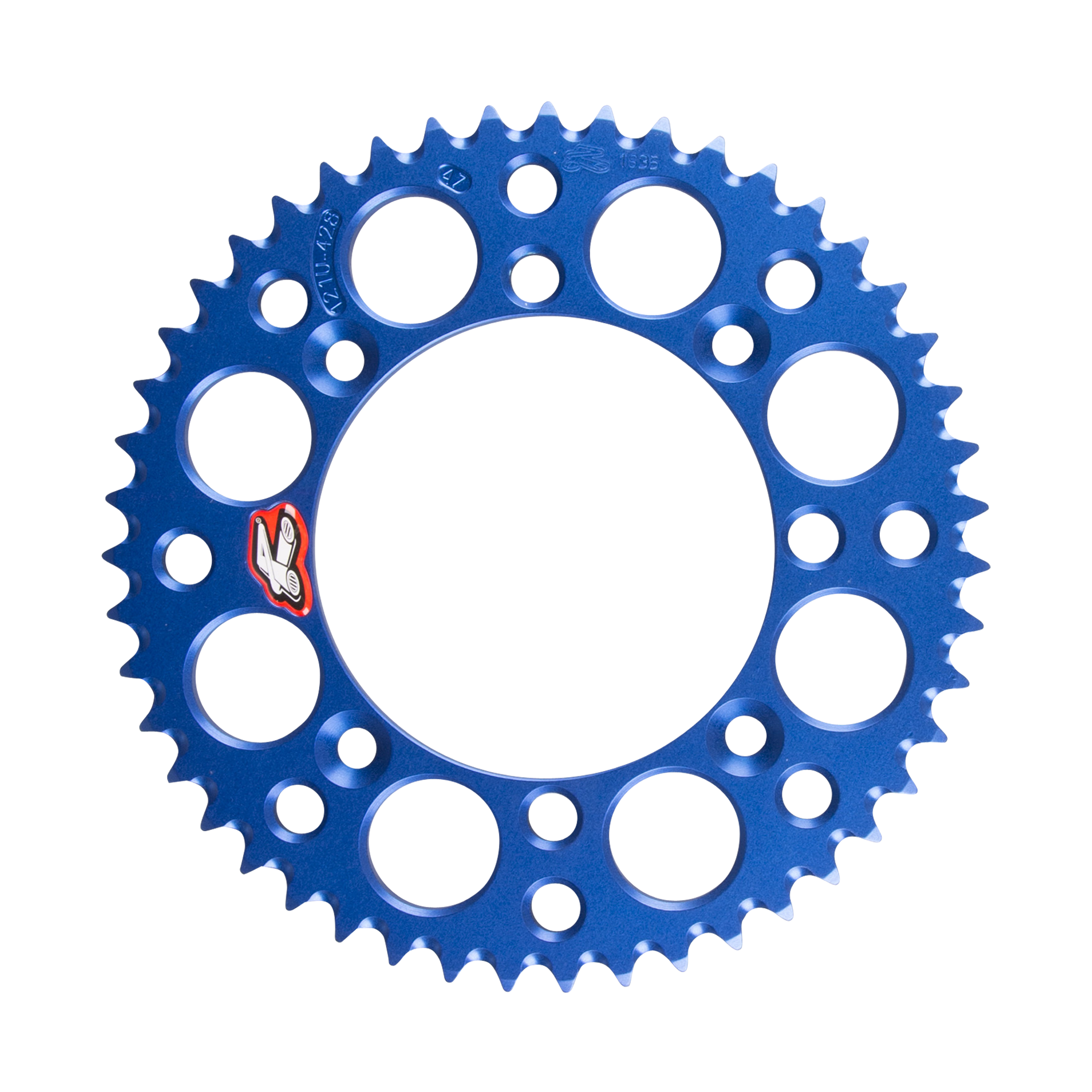Achtertandwiel Renthal Ultralight Blauw