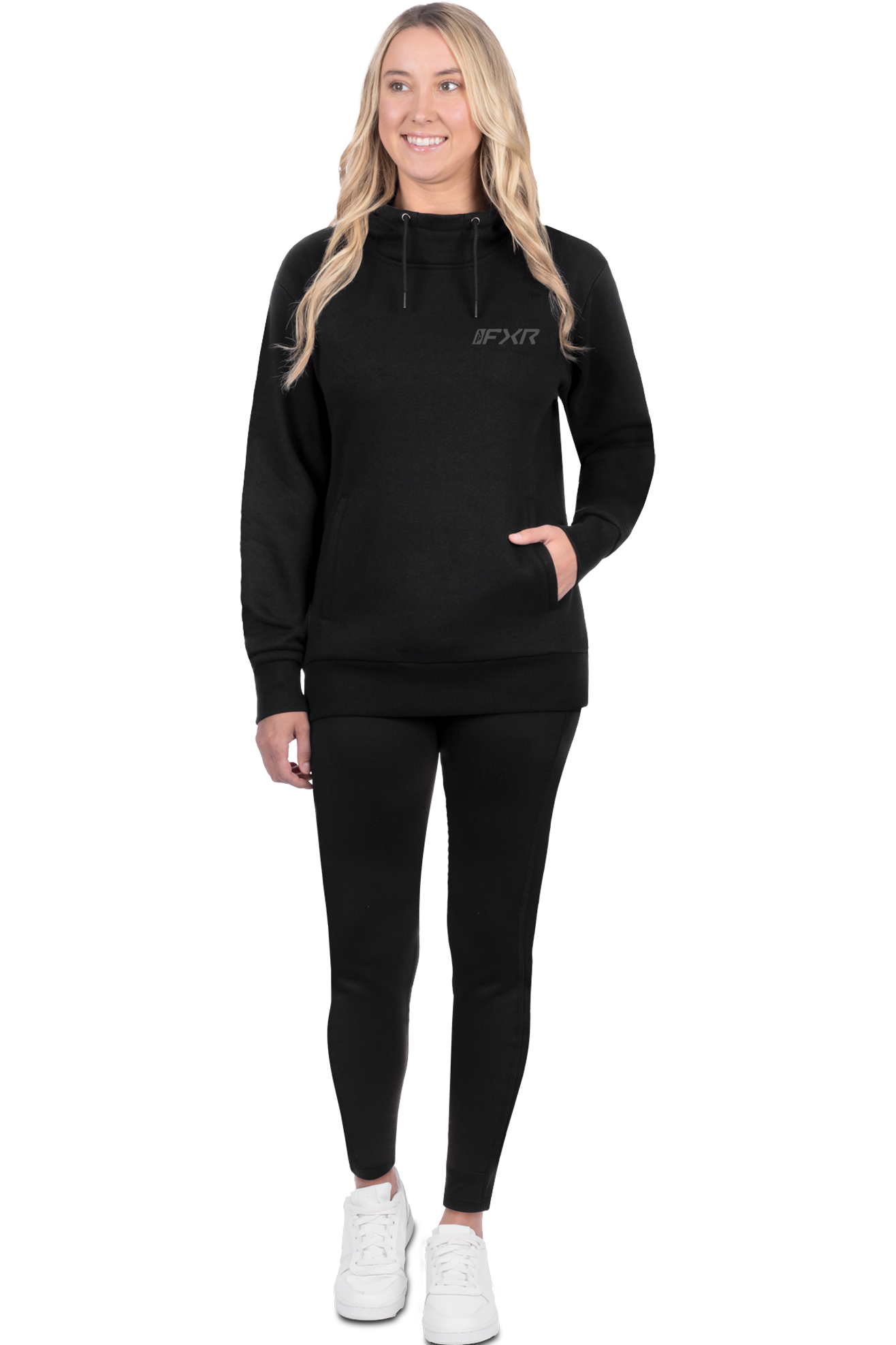 Hoodie FXR Mitered Cotton Po 27 Damen